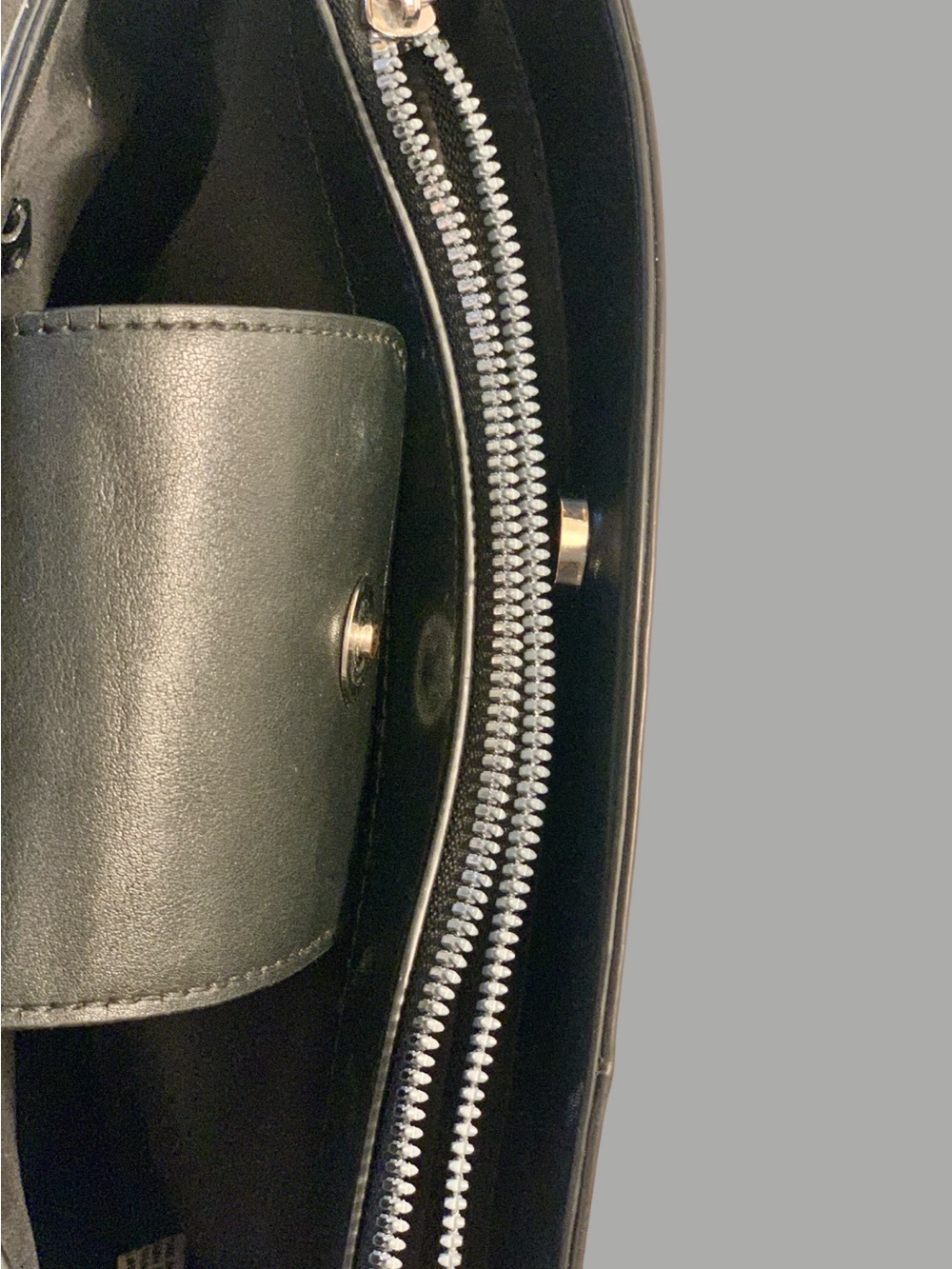 Nine West Black Leather Crossbody bag purse - Picture 13 of 14